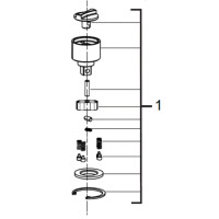Milwaukee Vääntiöasetelma 1/4" M12FIR (varaosa)