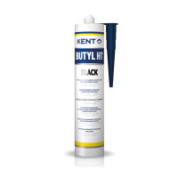 KENT Butyl HT musta, 310 ml - butyylimassa
