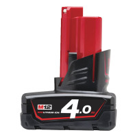 Milwaukee akku M12B4 4,0 Ah Li-ion