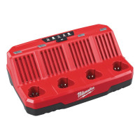 Milwaukee M12C4 nelipaikkainen laturi