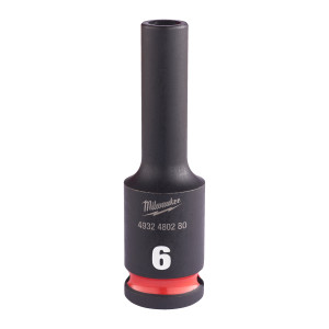 Milwaukee Voimahylsy 6 mm 3/8" pitkä