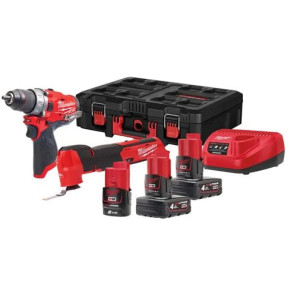 Milwaukee M12FPP2AX/423P M12COMBO KIT IN2