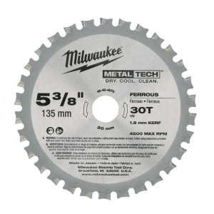 Milwaukee pyörösahanterät metallille