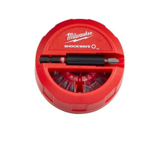 Milwaukee HEX-ruuvauskärkisarja Shockwave 15 osaa