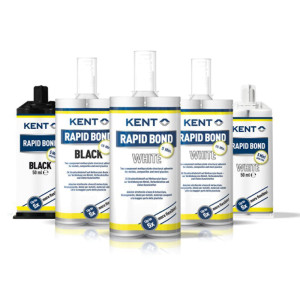 KENT Rapid Bond valkoinen 5 min, 50 ml - 2K metakrylaattirakenneliima