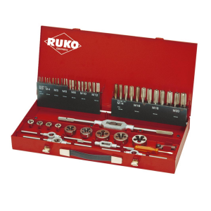 RUKO kierretyökalusarja M3-M20 HSS, hiottu
